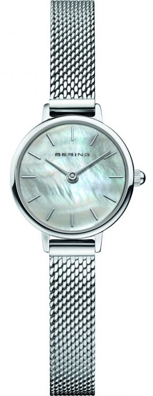 Bering Women's Classic Mother of Pearl Dial Stainless Steel Watch 11022-004