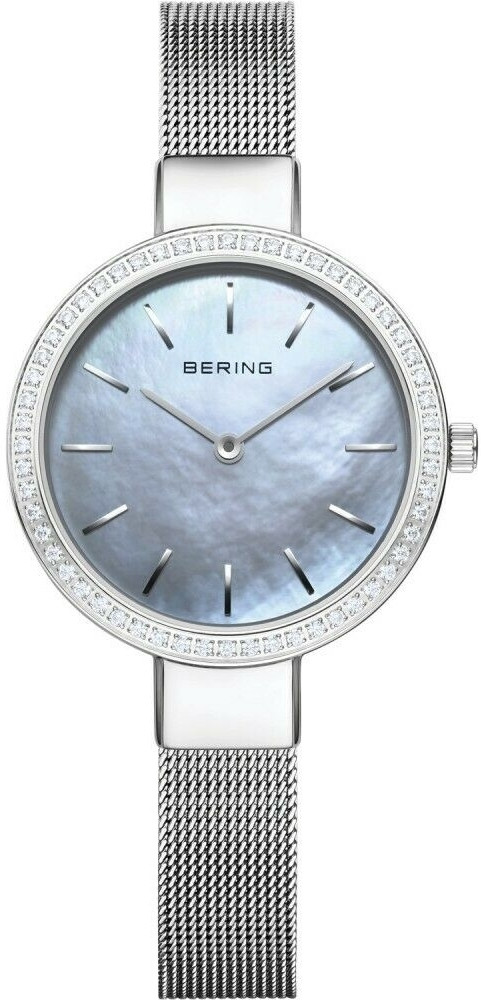 Bering Women's Classic Mother of Pearl Dial Stainless Steel Watch 16831-004