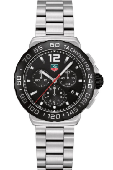 Tag Heuer Men's Formula 1 Black Dial Watch CAU1110.BA0858