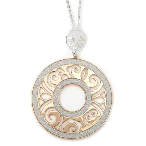 Boccadamo Necklace in Bronze and Glitter