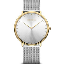 Bering Women's Classic Silver Dial Stainless Steel Mesh Watch 15739-010