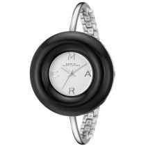  Marc by Marc Jacobs Women's White Dial Stainless Steel Bangle Watch MBM3397