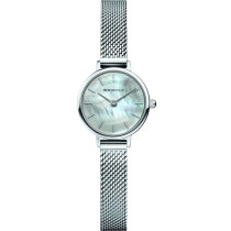 Bering Women's Classic Mother of Pearl Dial Stainless Steel Watch 11022-004