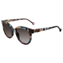 Carolina Herrera Women's Round Multi Havana Sunglasses SHE7455105AH