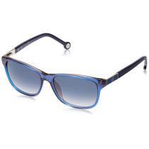 Carolina Herrera Women's Square Blue Gradient Sunglasses SHE643540D25