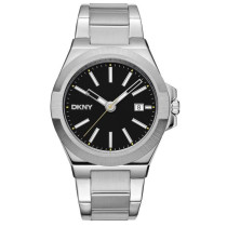 DKNY Men's Modernist Stainless Steel 3-Hand Silver Analog Watch DK1G047M0065