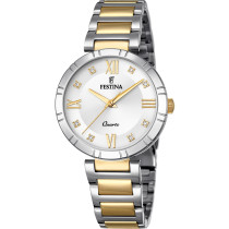 Festina Women's Mademoiselle Silver Dial Two Tone Stainless Steel Watch F16937/A