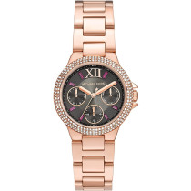 Michael Kors Women's Camille Chronograph Rose Gold-Tone Watch MK6983