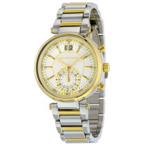 Michael Kors Women's Sawyer Two Tone Watch MK6225