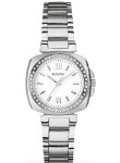 Bulova Women’s White Dial Stainless Steel Watch 96R200