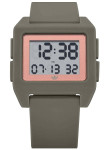 Adidas Men's Archive SP1 Digital Rose Gold Dial Clay Rubber Watch Z15 3351-00