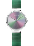 Bering Women's Anniversary Multicolour Dial Green Stainless Steel Watch 10X31-ANN1