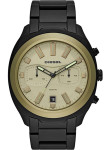 Diesel Men's Tumbler Green Dial Black Stainless Steel Watch DZ4497