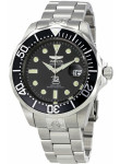 INVICTA Men's Pro Diver Automatic 3-Hand Black Dial Analog Watch 3044