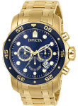 Invicta Men's Pro Diver Quartz Chronograph Blue Dial Watch 0073