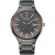 Bering Men's Solar Brushed Gray Stainless Steel Watch 14442-777