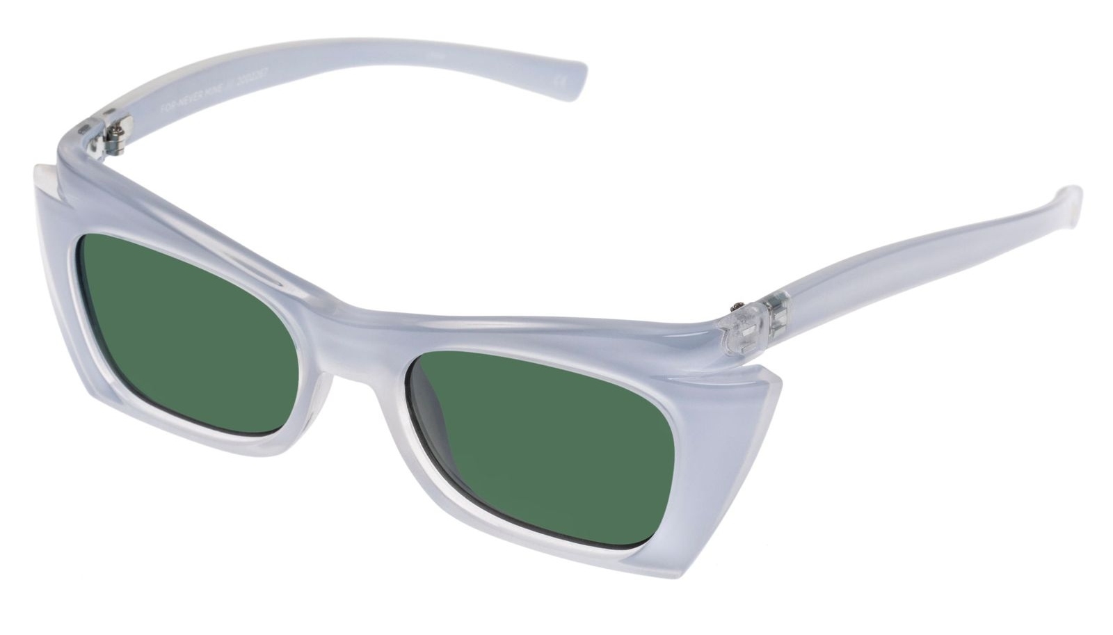 Le Specs For-Never Mine Glacier Blue Cat-Eye Sunglasses 