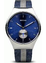 Bering Men's Smart Traveller Bluetooth Blue Stainless Steel Watch 70142-807