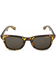 Carrera Unisex Wayfarer Full Rim Blonde Havana Matte Sunglasses CARRERA 6000 87G/8H