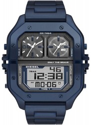 Diesel Men's Clasher Chronograph Digital Blue Watch DZ7464