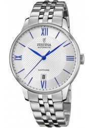 Festina Men's Silver Dial Stainless Steel Watch F20482/1
