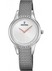 Festina Women's Mademoiselle Silver Dial Mesh Stainless Steel Watch F20494/1
