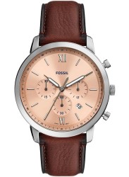 Fossil Men's Neutra Brown Eco Leather Watch FS5982