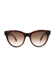 Gucci Women's Havana Brown Frame Brown Lens Sunglasses GG0763S-002-53