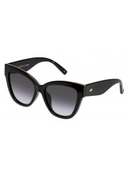 Le Specs Le Vacanze Black/Gold Cat-Eye Sunglasses LSP2002221