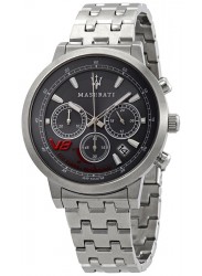 Maserati Men's GT Chronograph Black Dial Stainless Steel Watch R8873134003