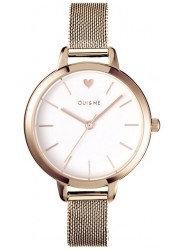 OUI&ME Women's Petite Amourette White Dial Rose Gold Stainless Steel Watch ME010051