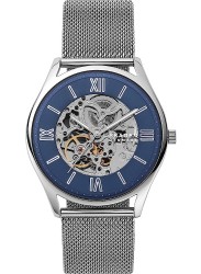 Skagen Men's Holst Automatic Blue Skeleton Dial Watch SKW6733