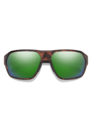 Smith Optics Deckboss Matte Tortoise and ChromaPop Polarized Green Mirror Sunglasses 204066N9P63UI