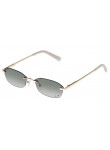 Le Specs Adolfo Light Gold Oval Sunglasses LSP2002249